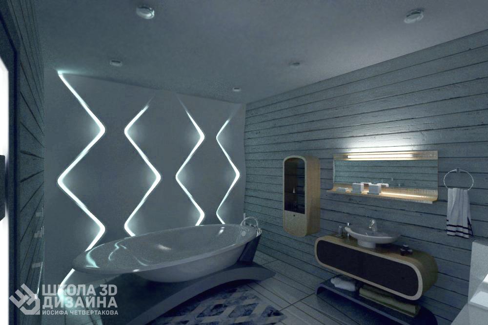 3D дизайн ванной 3D дизайн ванной
