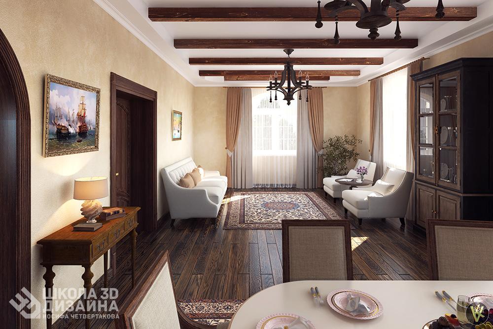Гостиная 3Ds Max Гостиная 3Ds Max