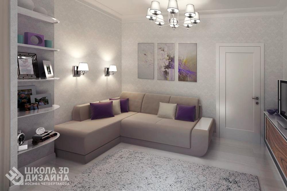 Интерьер в 3Ds Max