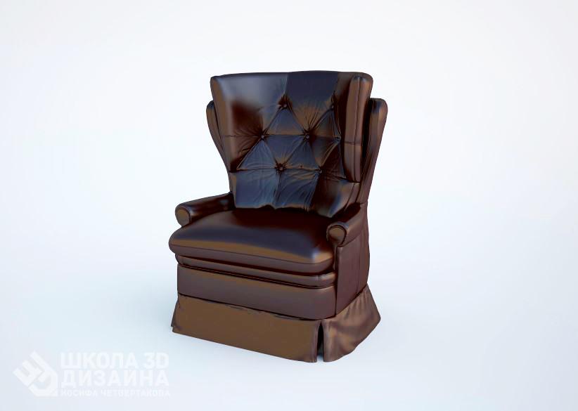 Кресло 3D Max Кресло 3D Max