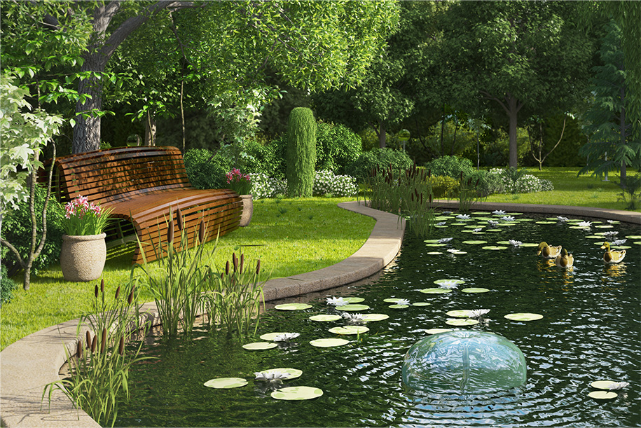 Ландшафт 3Ds Max