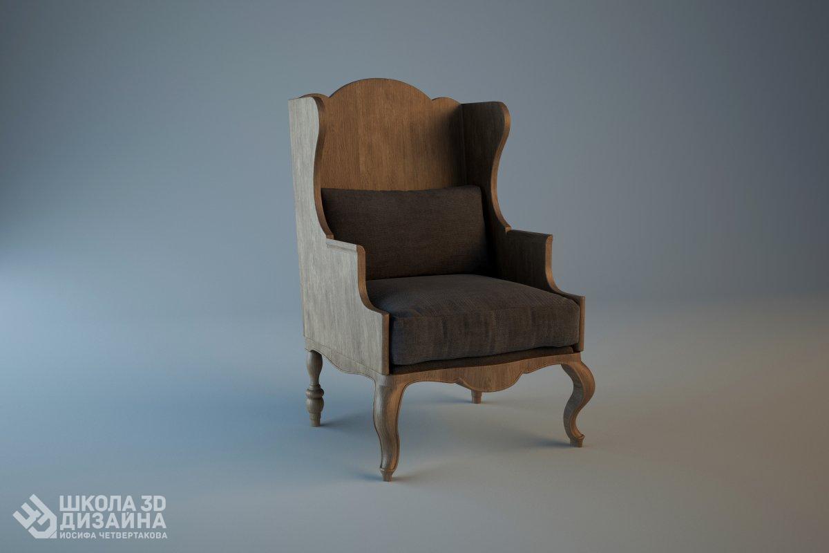 Максим Мехтиев 3D дизайн ванной комнаты