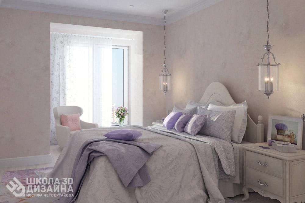спальна 3ds max