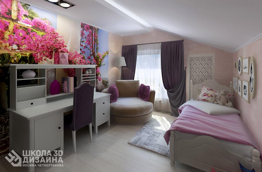 спальня 3D Max спальня 3D Max