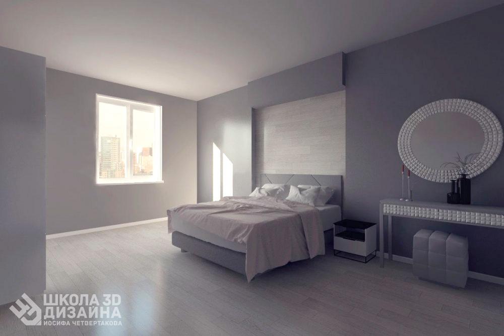 спальня 3D Max спальня 3D Max