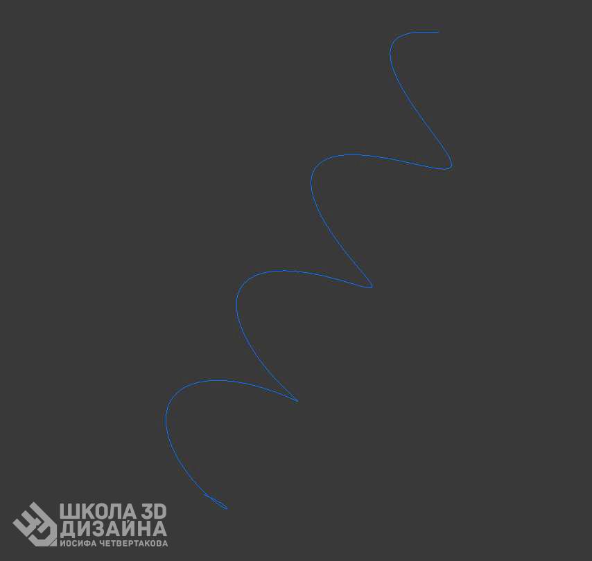 Spline без толщены Spline без толщены