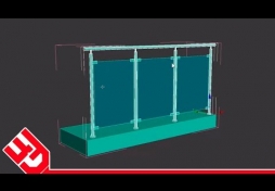 Балкон в 3D Max