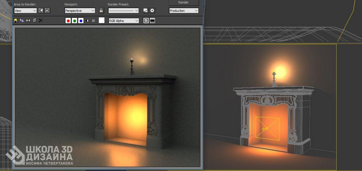 свет VRay Plane свет VRay Plane
